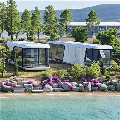 Apakah ada desain Rumah Kabin Kapsul yang terkenal?